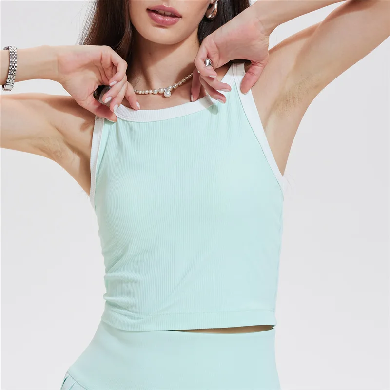 Pilates Yoga Sport - Women's Color Blocking Sports Vest Yoga