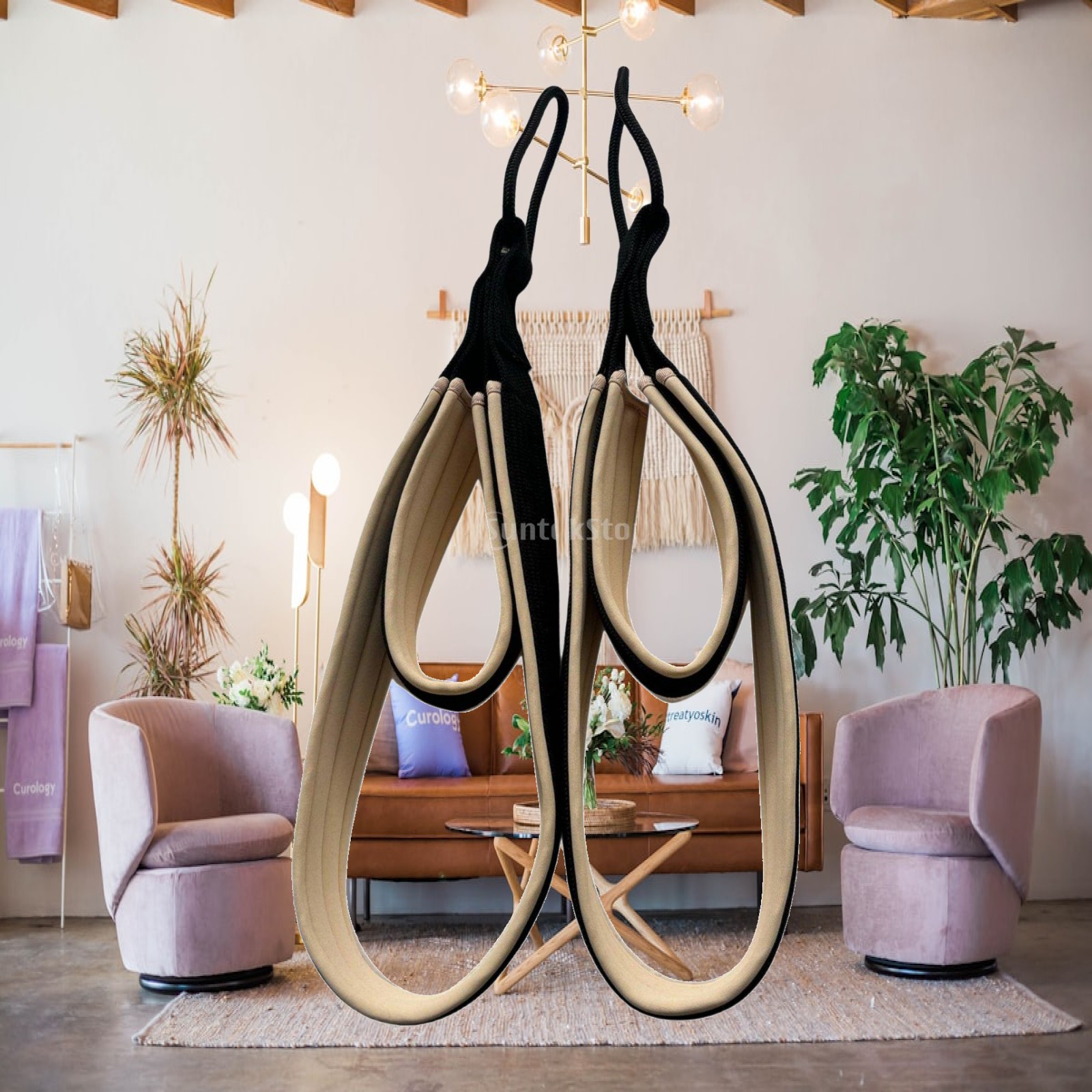 Pilates & Yoga Studio Alineacion - Pilates Overhead Handle Non-Slip Grip Pilates