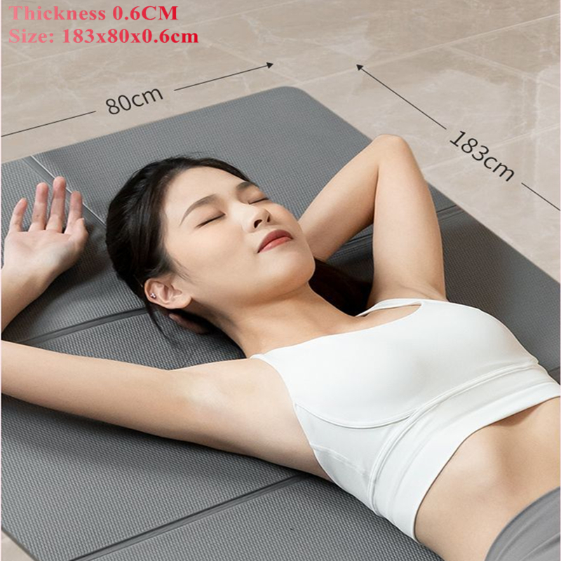 Pilates Yoga For Beginners - 183x80cm 6mm Thicken Non-slip Mat Pilates