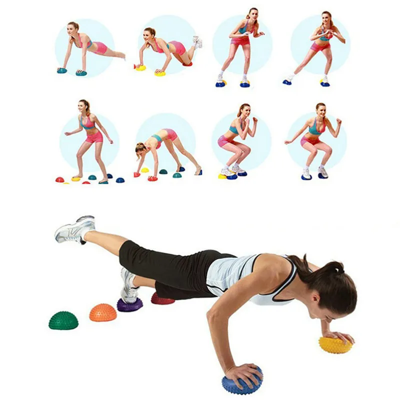 1pcs 16cm Yoga Ball PVC Inflat - đánh giá và giá Pilates Toning Ball