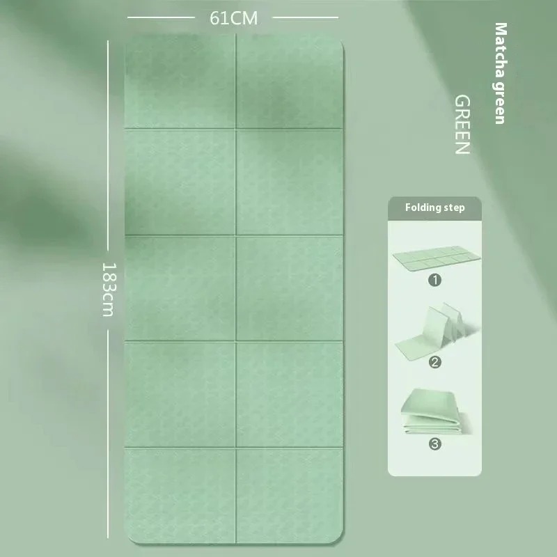 Fold Portable 183x60CM Yoga Ma - đánh giá và giá Pilates Yoga For Beginners