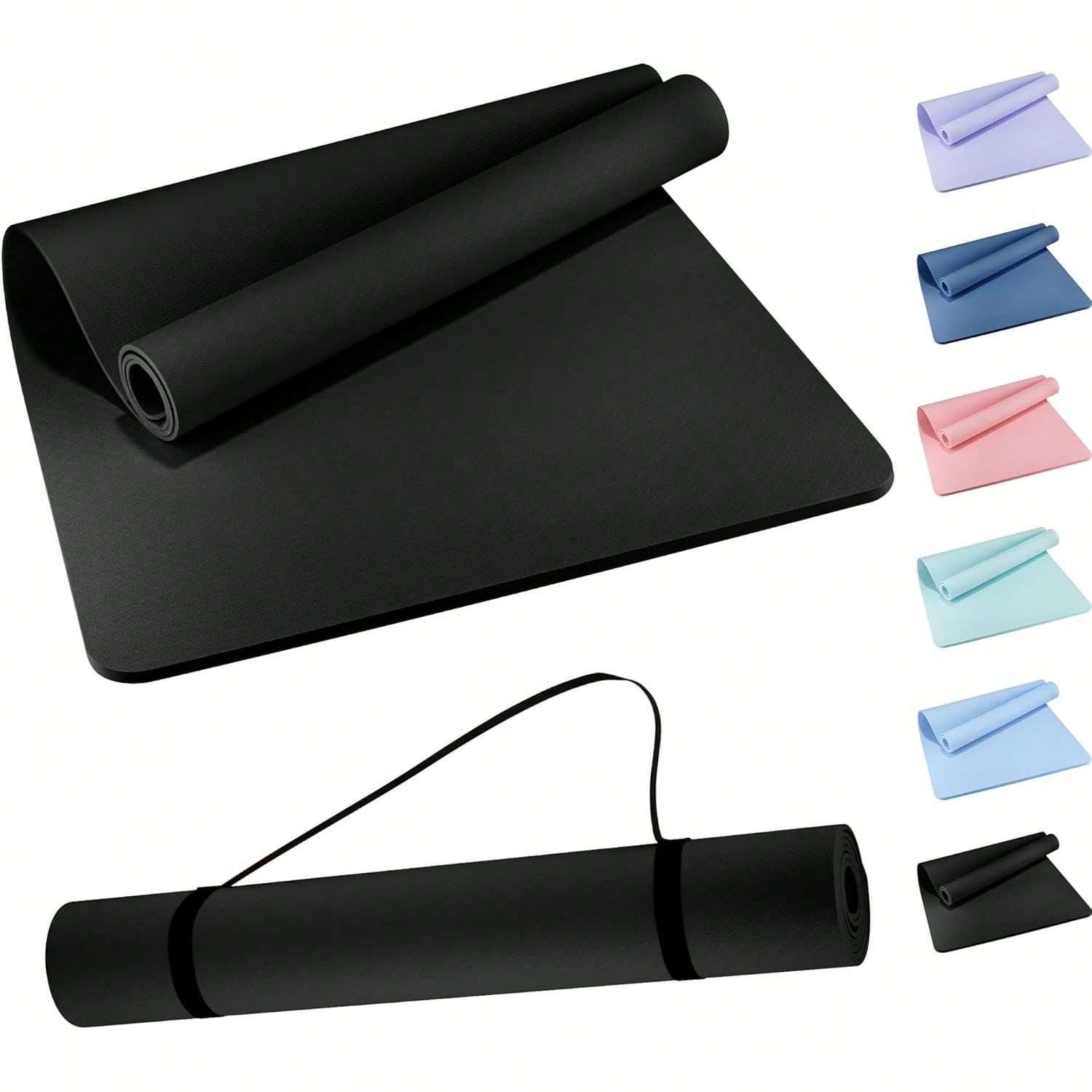 Extra Wide 8mm TPE Yoga Mat, N - đánh giá và giá Pilates Yoga Hiit