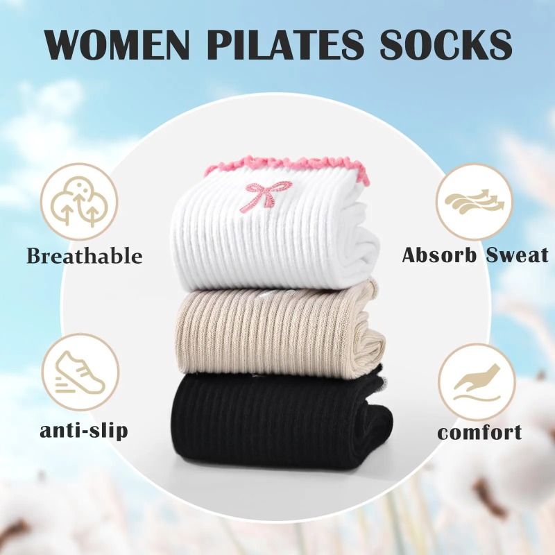 Professional Yoga Socks, Cotto - đánh giá và giá Pilates & Yoga Studio Alineacion