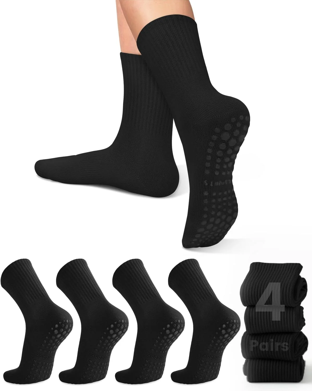 4 pairs of women's yoga socks, - đánh giá và giá Pilates & Yoga Studio Alineacion