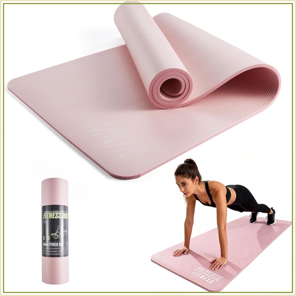 Extra Thick 15mm NBR Yoga Mat  - đánh giá và giá Pilates Yoga Hiit