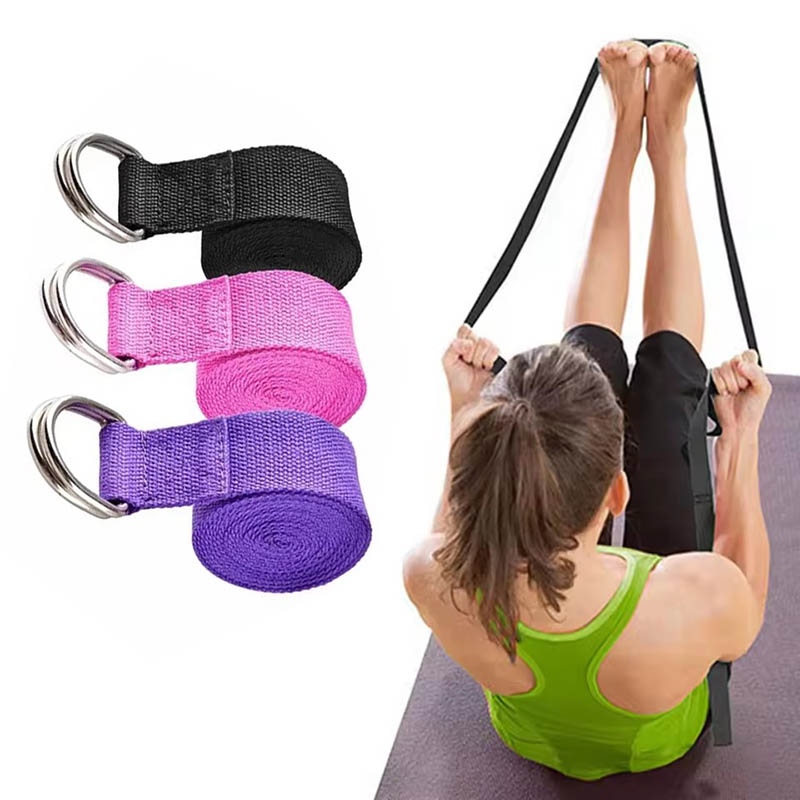 183*3.8cm Cotton Yoga Strap Wi - đánh giá và giá Pilates Yoga Ring