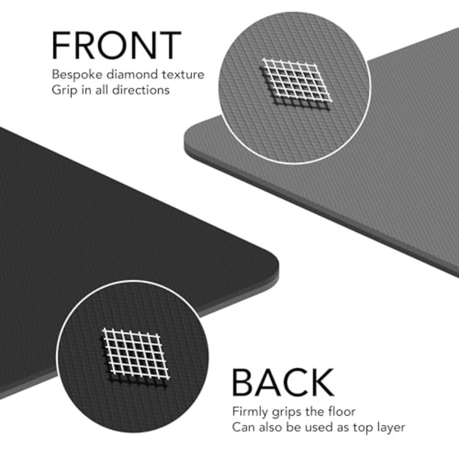 Large Exercise Mat Extra Thick - đánh giá và giá Pilates Yoga Hiit