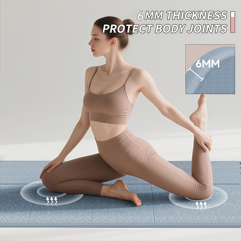 Non-Slip Extra Thick Foldable  - đánh giá và giá Pilates Yoga For Beginners