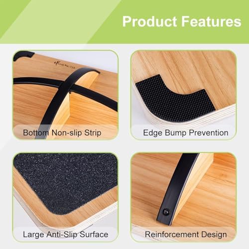 Professional Wooden Balance Bo - đánh giá và giá Balance Board Wobble