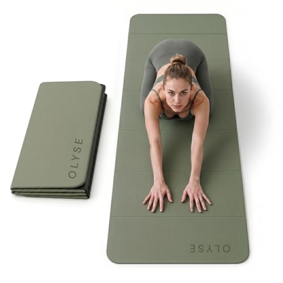 Foldable Yoga Mat for Yoga Pil - đánh giá và giá Pilates Yoga Hiit