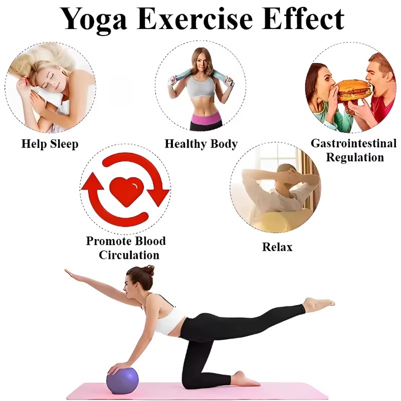 Yoga Pilates Explosion-Proof B - đánh giá và giá Pilates Toning Ball