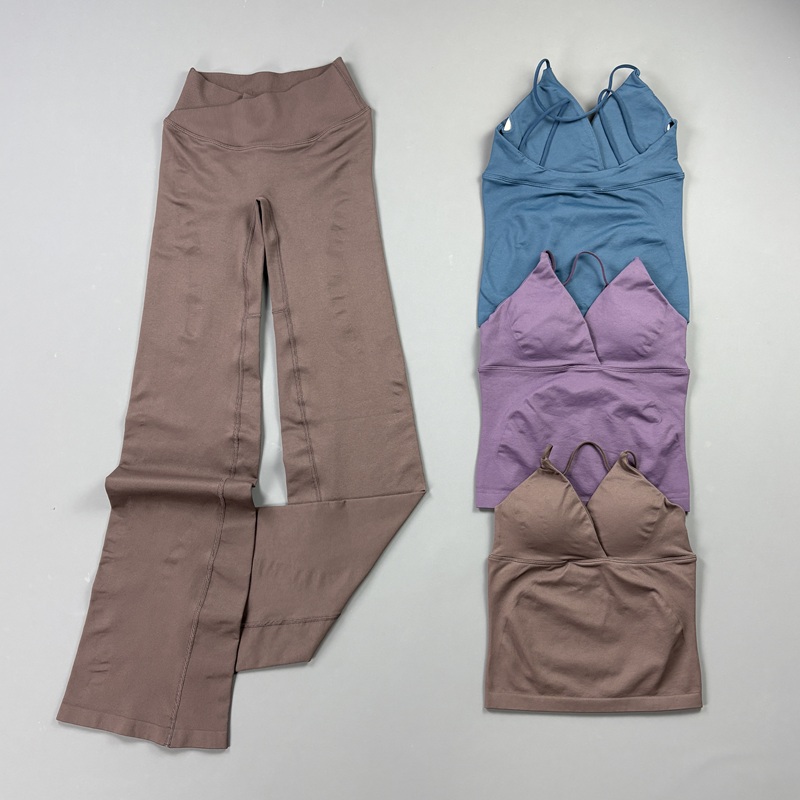 2Pcs Women Seamless Yoga Worko - đánh giá và giá Pilates Yoga Sport