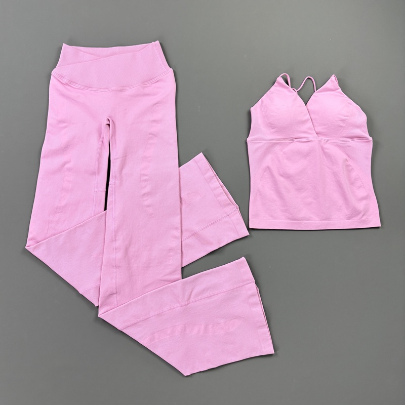2Pcs Women Seamless Yoga Worko - đánh giá và giá Pilates Yoga Sport