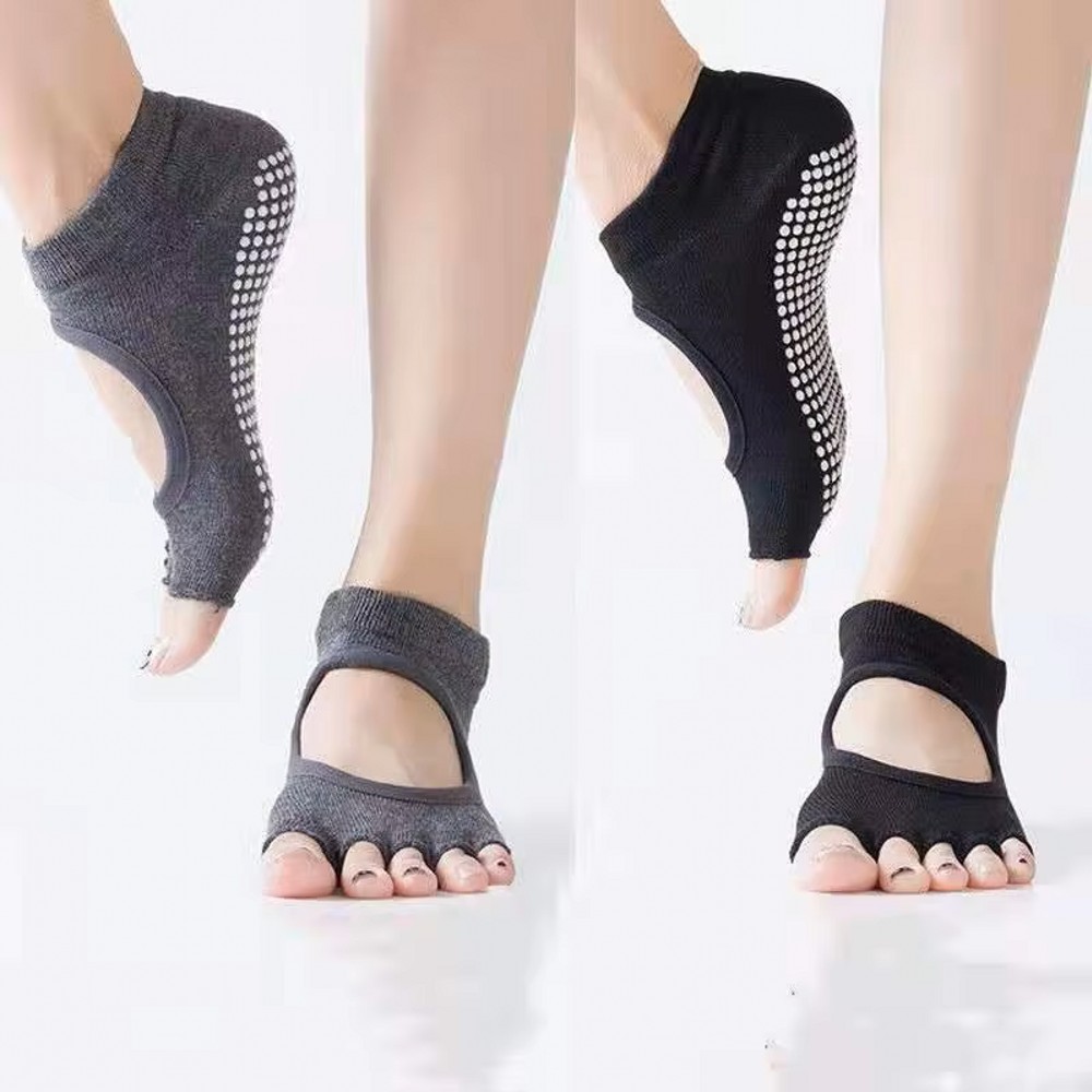 Backless Five Toe Yoga Socks O - đánh giá và giá Pilates Yoga Sport